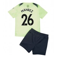 Manchester City Riyad Mahrez #26 Fotballklær Tredjedraktsett Barn 2022-23 Kortermet (+ korte bukser)